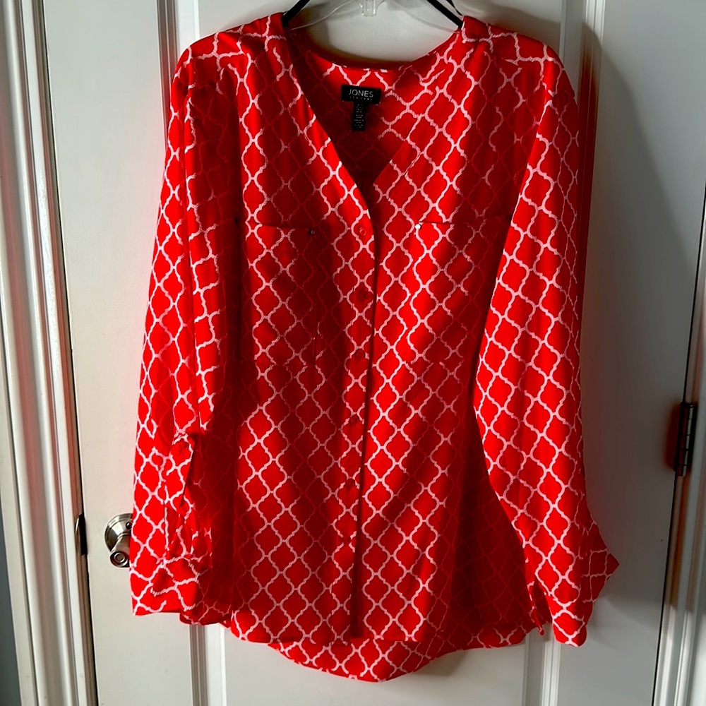 Women’s plus size Jones New York blouse